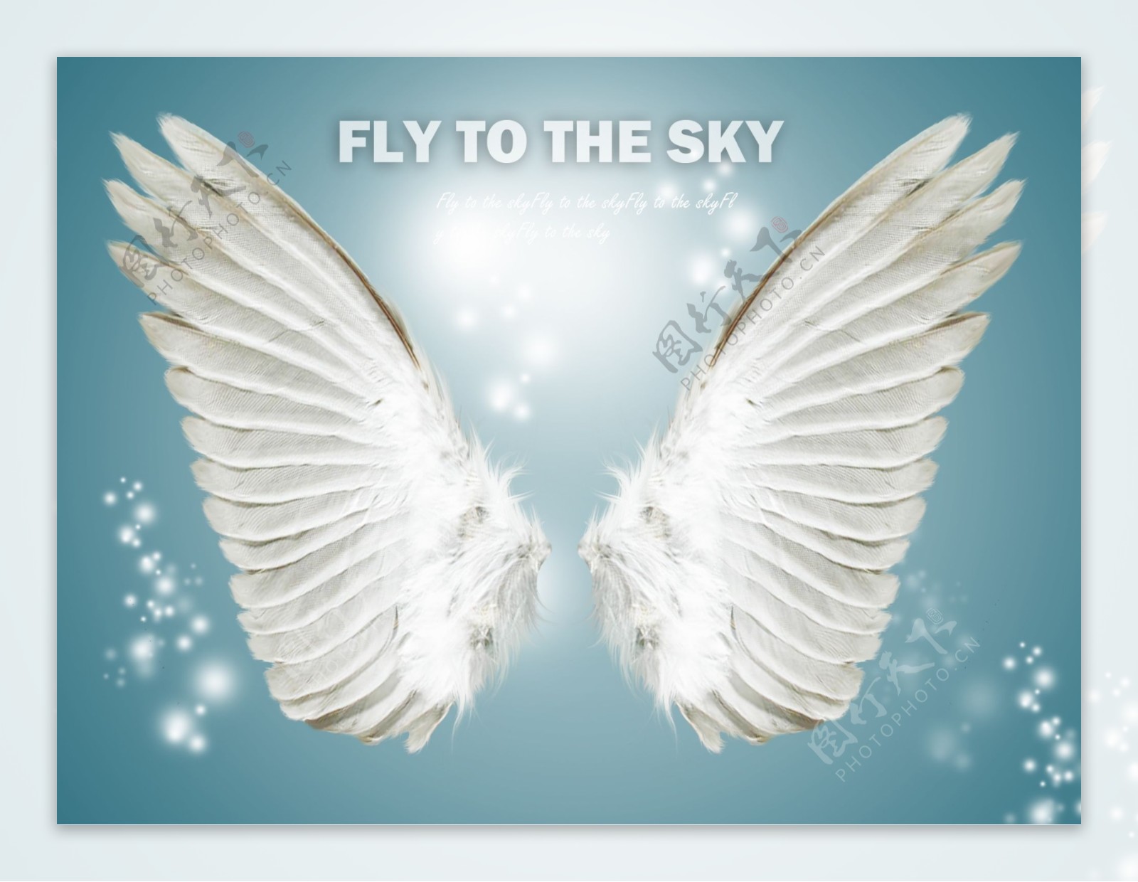 白色天使翅膀图片素材免费下载 - 觅知网