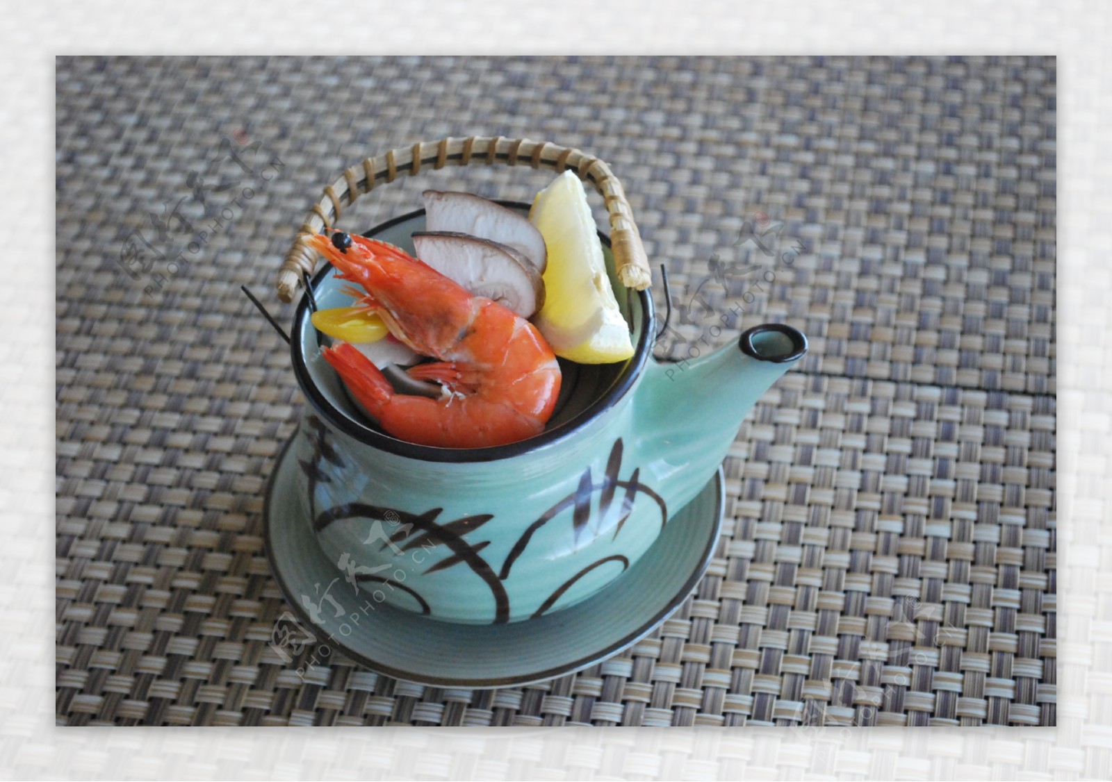 日餐柠檬虾图片