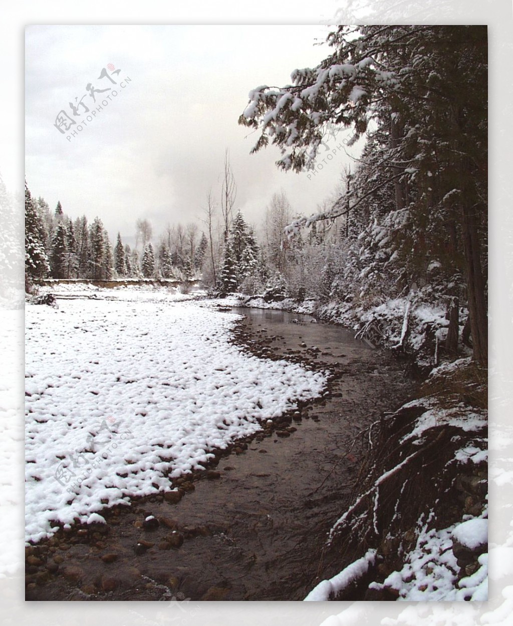 冰雪世界自然风景贴图素材JPG0294