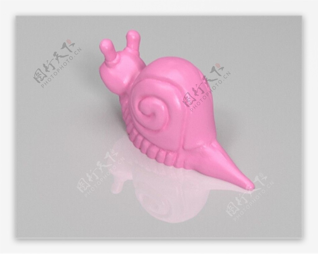 蜗牛3D打印模型