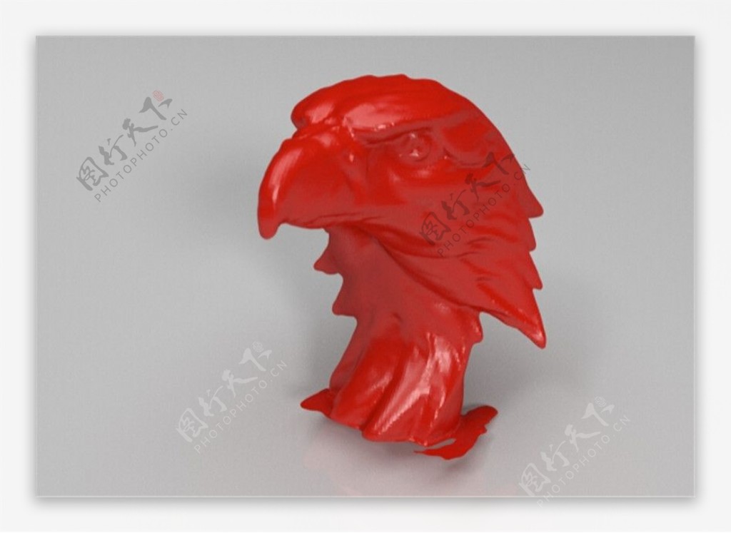 韦斯的鹰3D打印模型