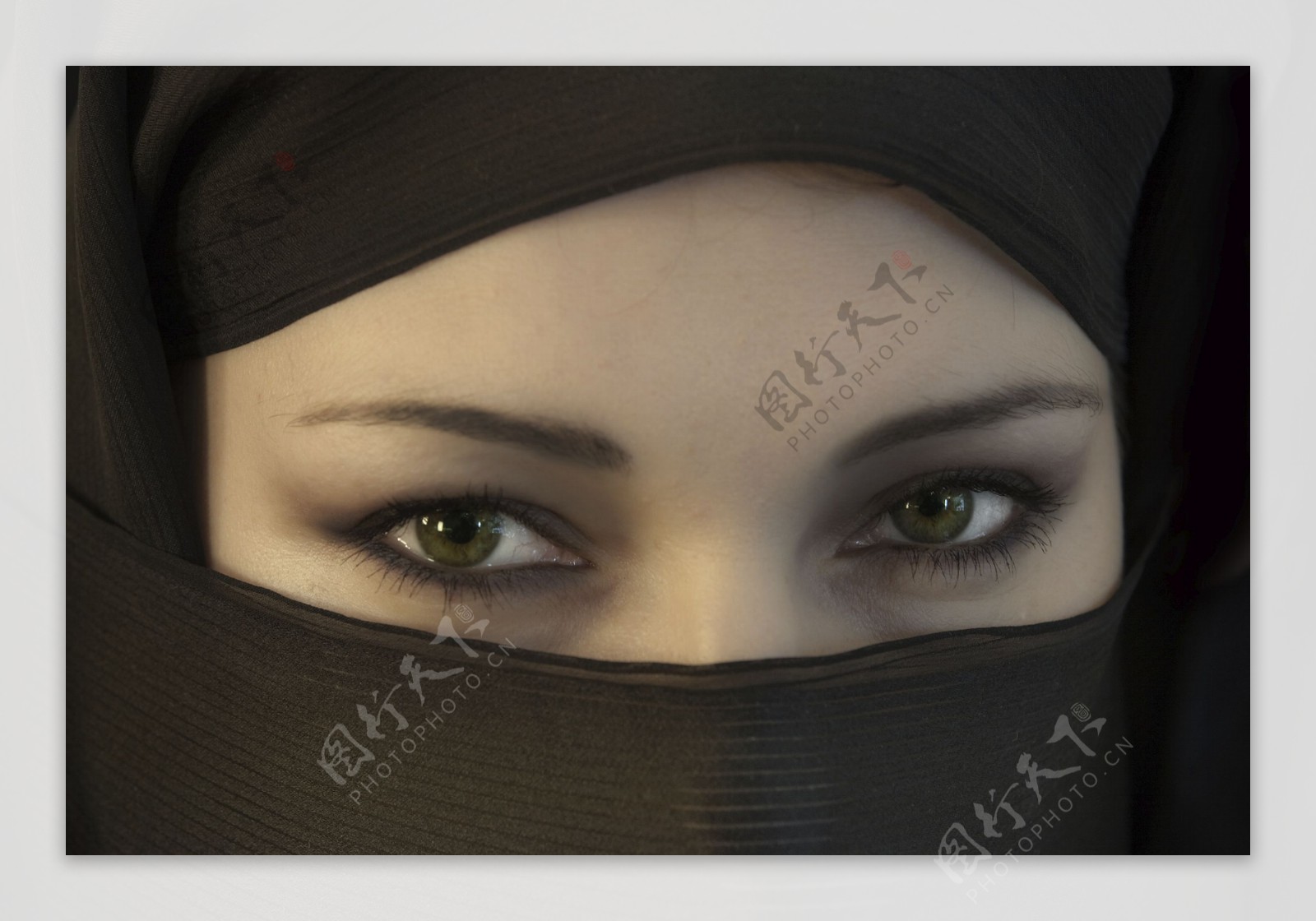 阿拉伯女人眼睛图片