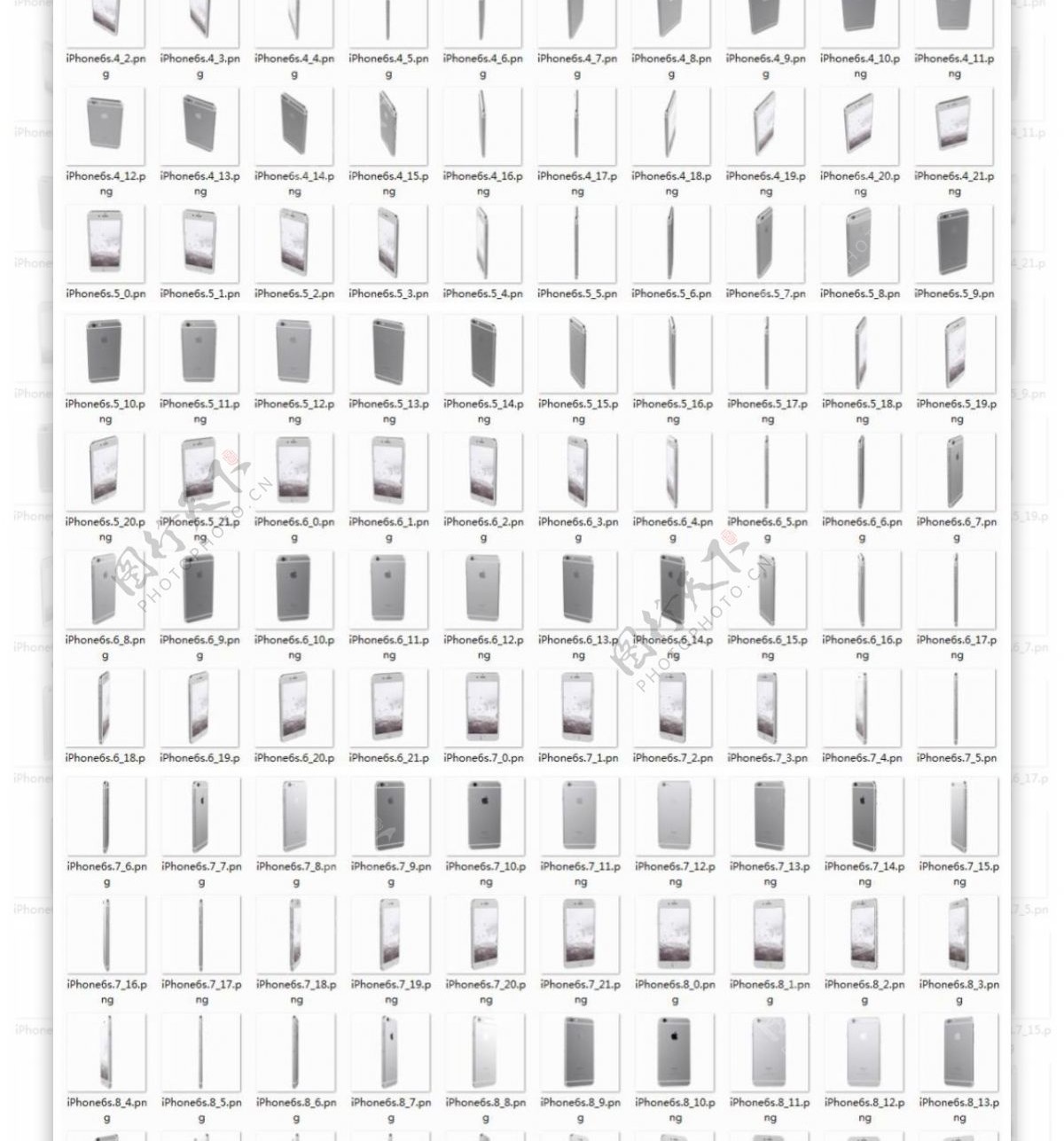 全视角iPhone6s模板合集37