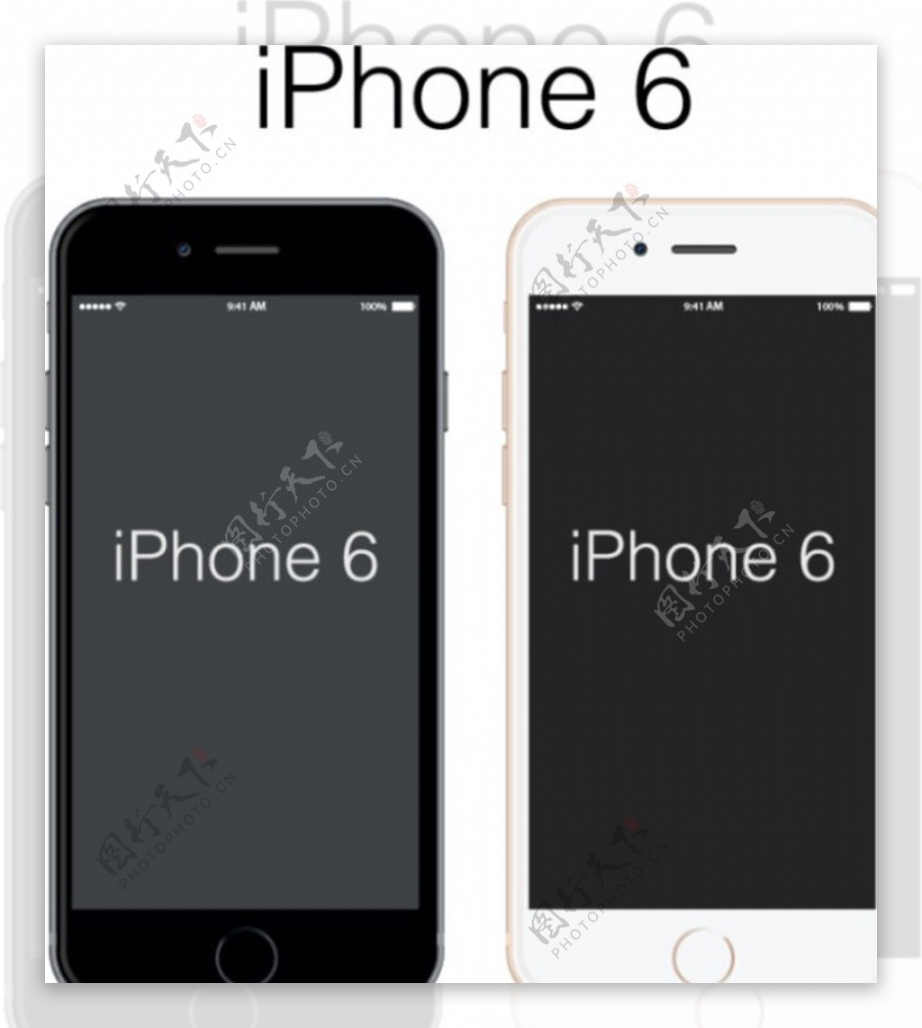 iphone6平面效果图图片
