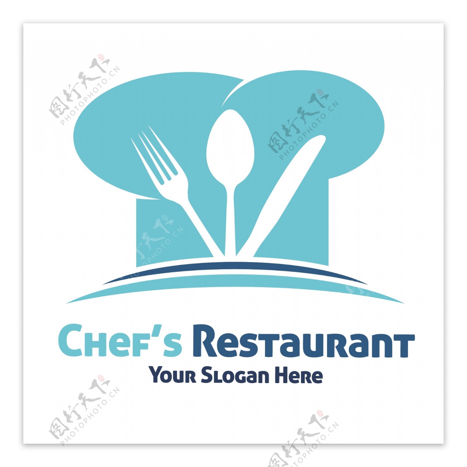 西餐美食logo