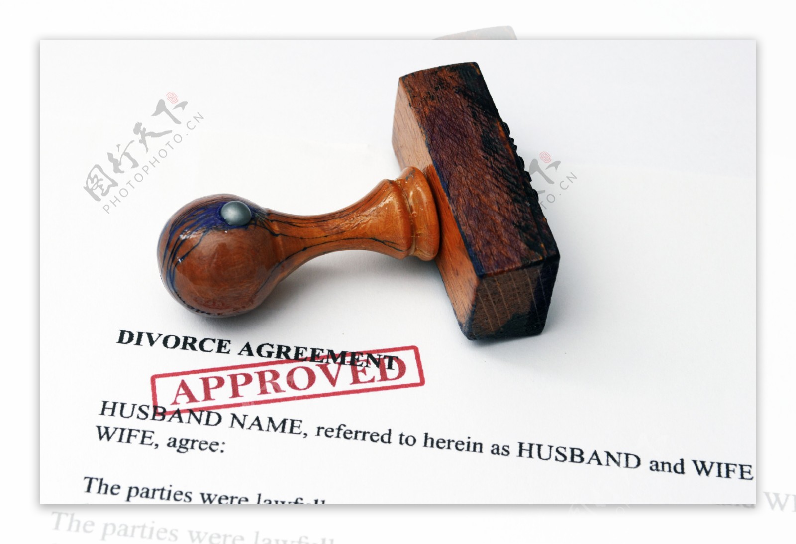 离婚协议的批准