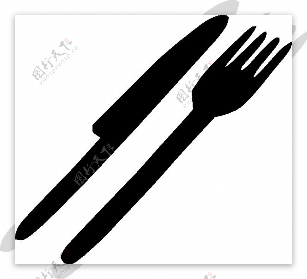 刀叉餐具剪贴画