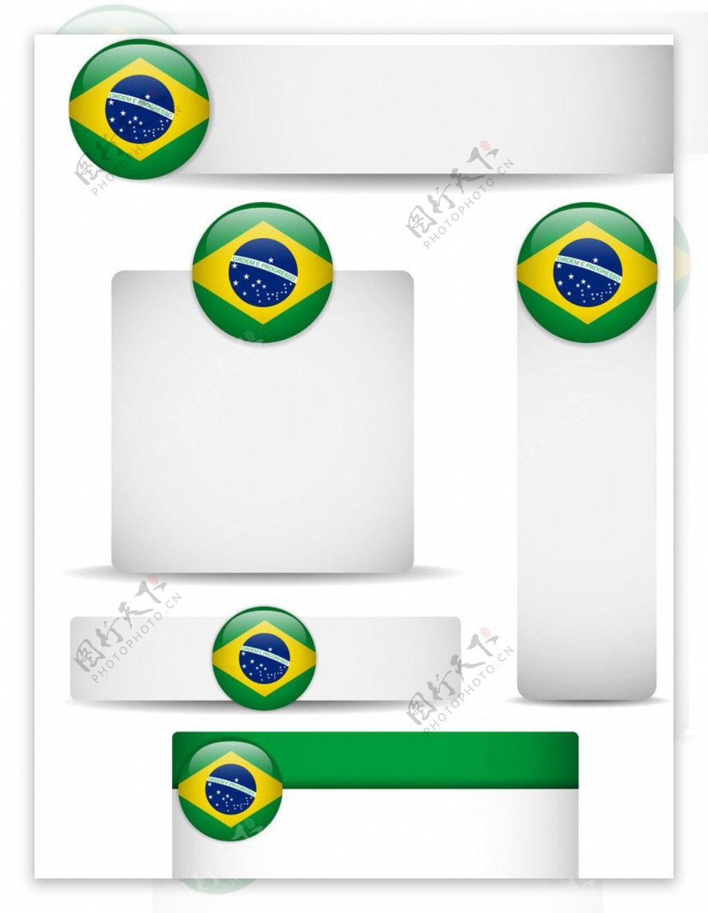 巴西图旗图案图标