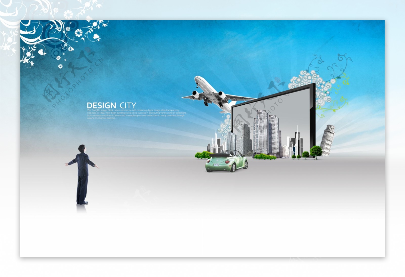 城市建设背景设计图片