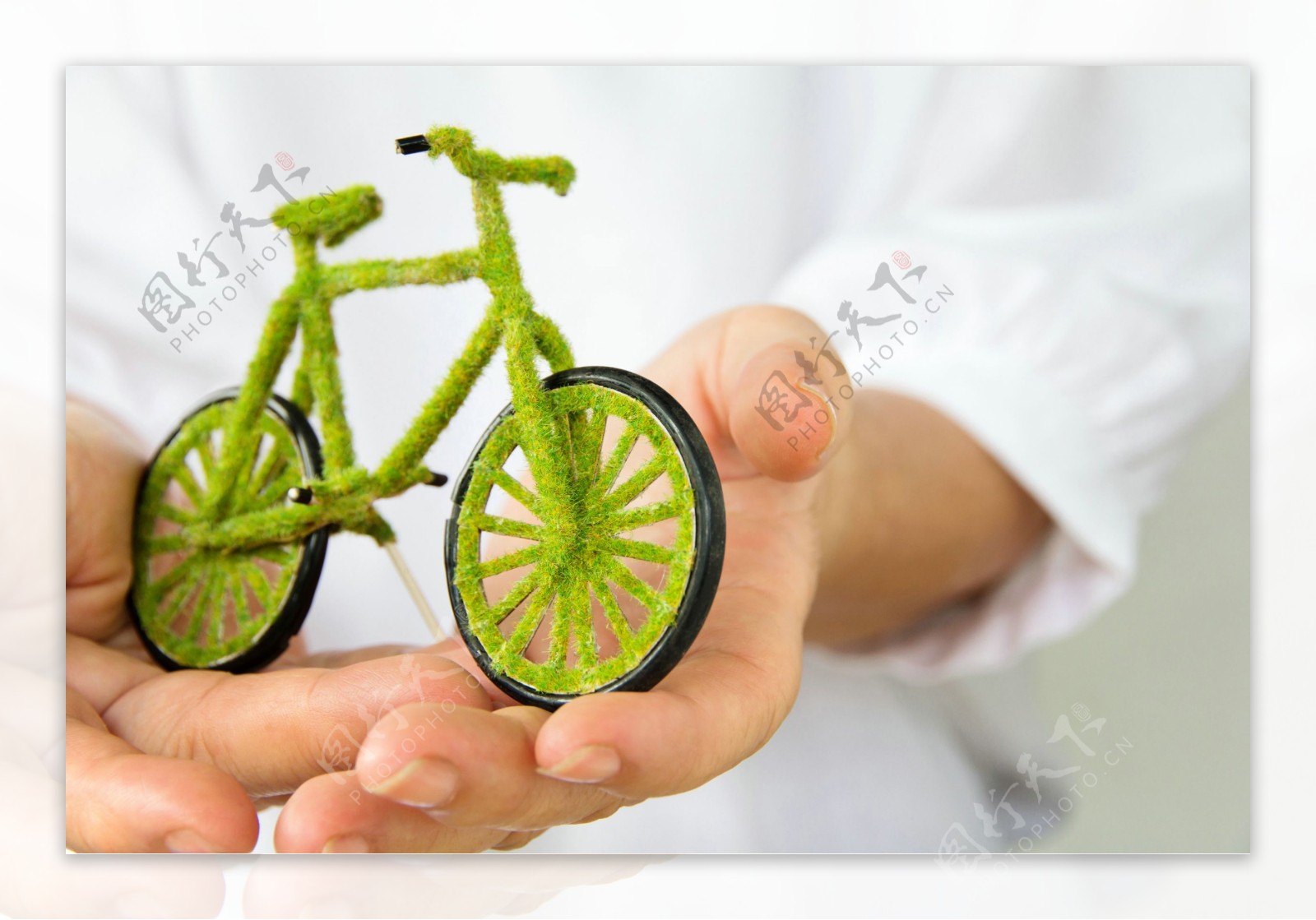 绿色环保自行车