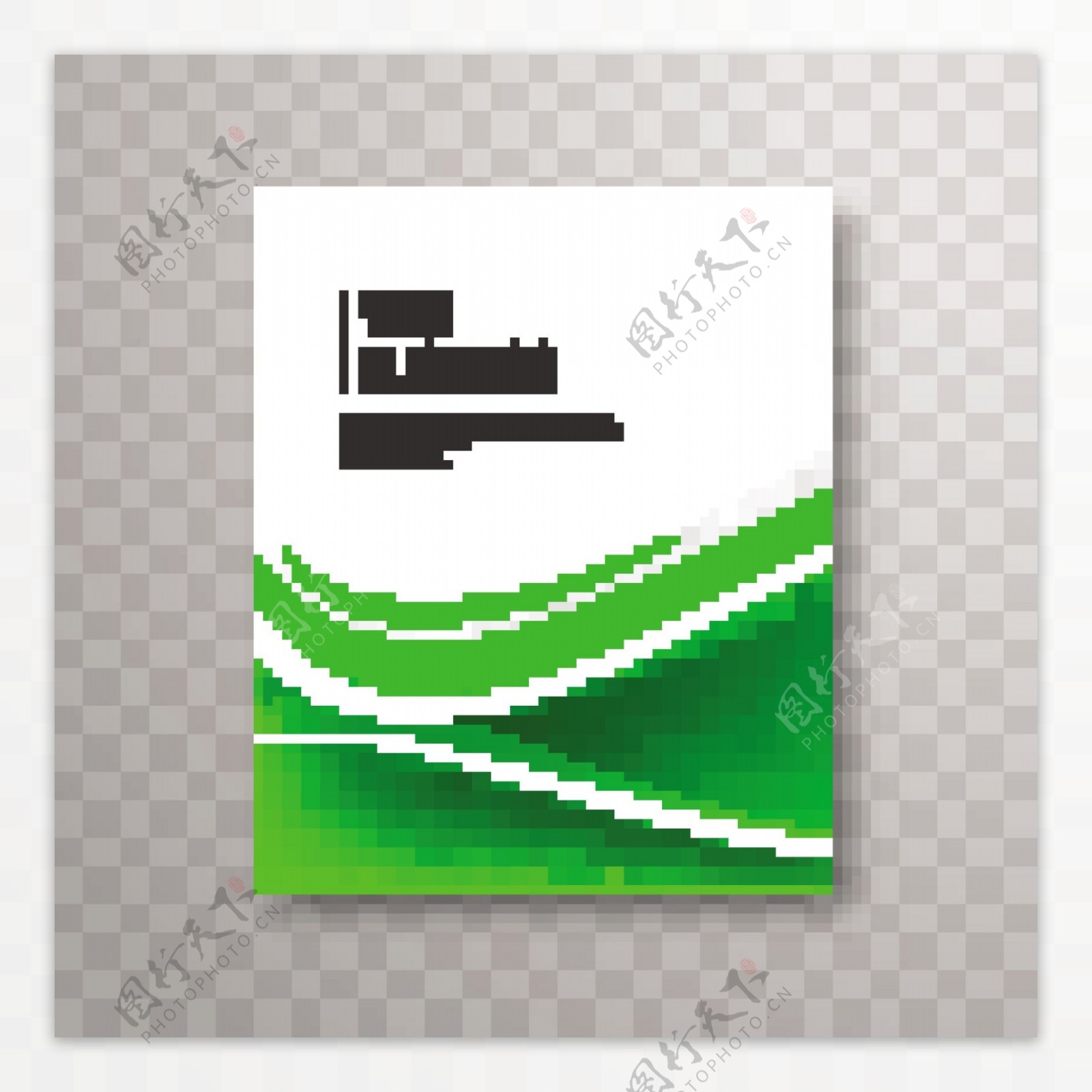 绿色波浪商业手册