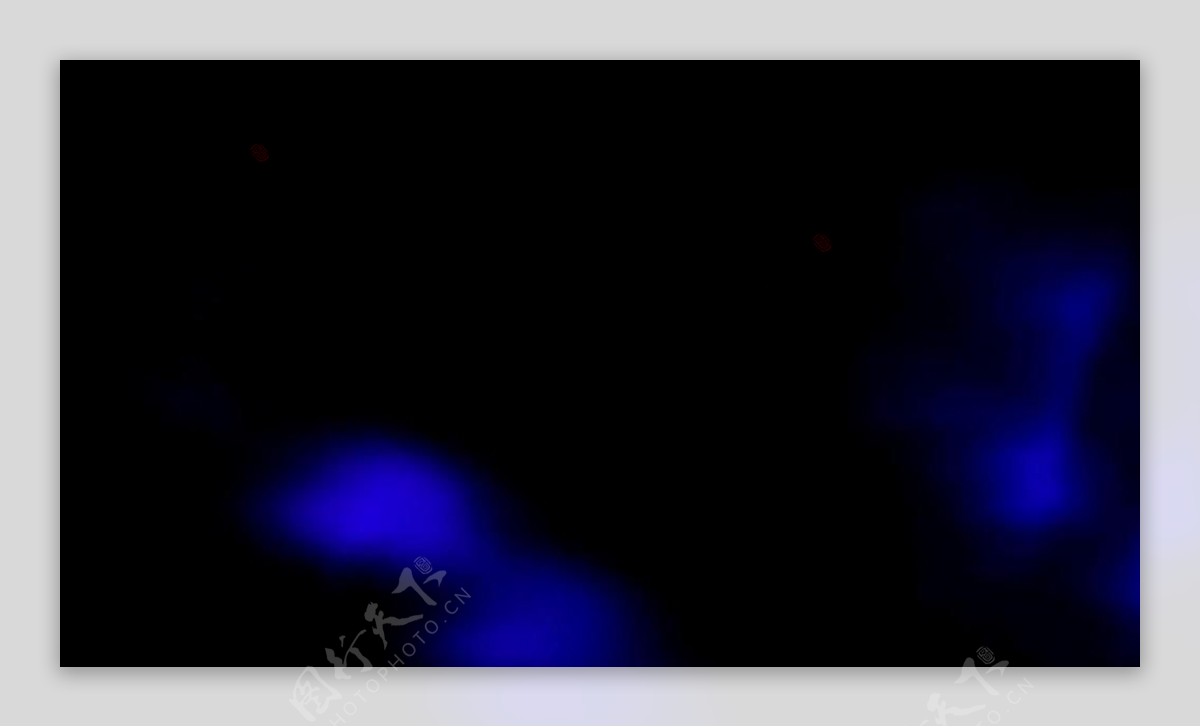 荧光蓝粒子变换光效视频素材