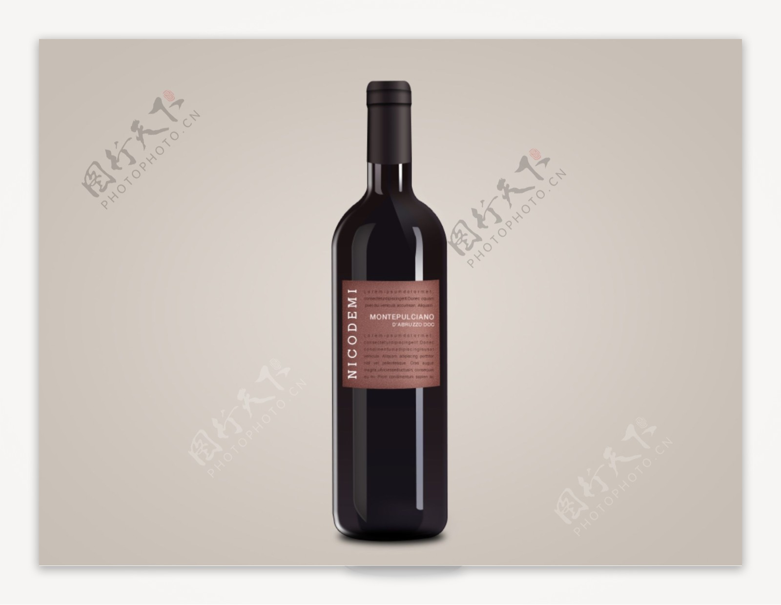 红酒葡萄酒图标