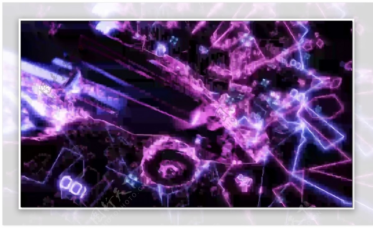 紫色梦幻动态视频素材