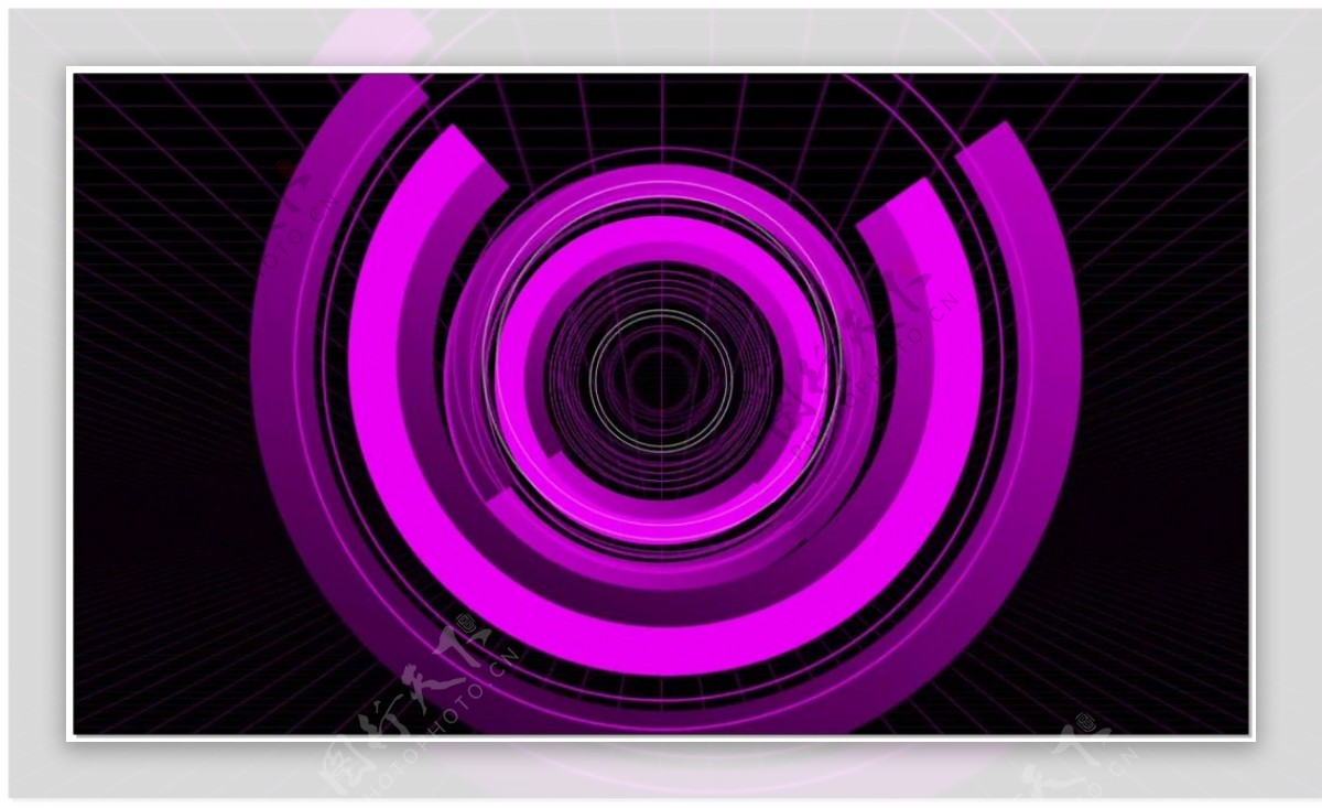 紫色迷洞动态视频素材