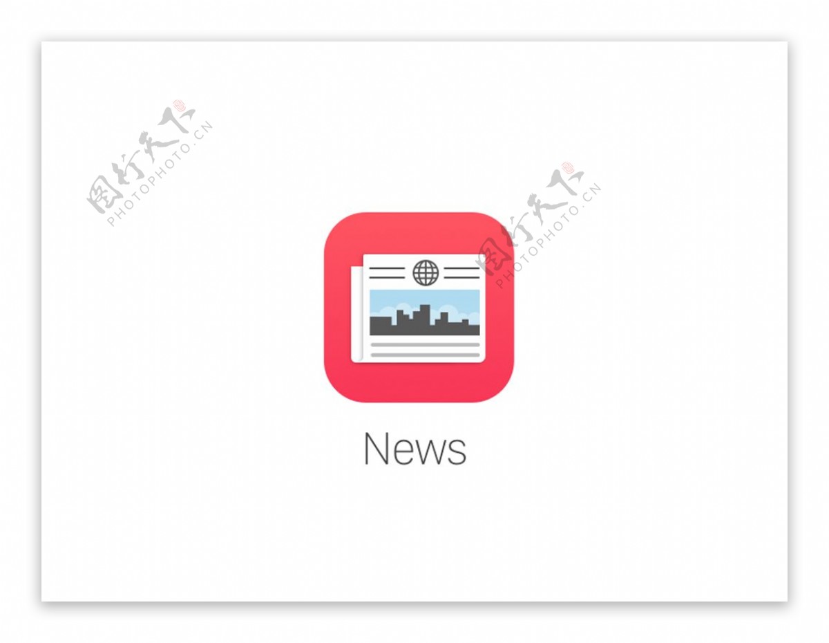 iOS9News图标sketch素材