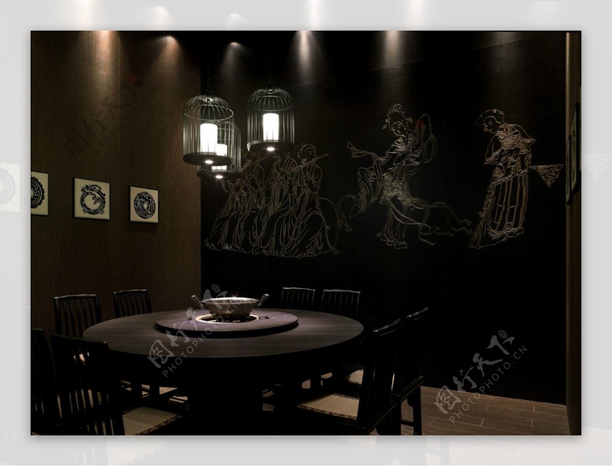室内餐厅效果设计图片