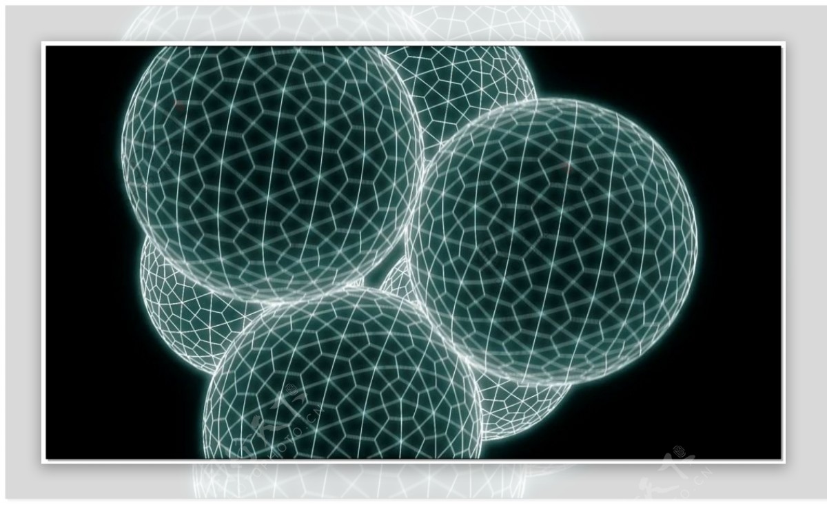 光结合球三维动感视频素材