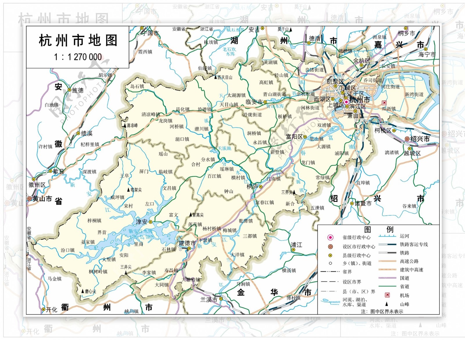杭州地图_杭州地图查询|杭州地图全图|杭州地图电子版下载，高清电子地图下载 - 中国地图网