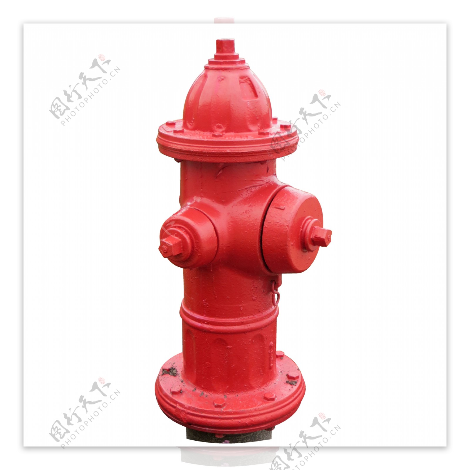 红色消防栓图免抠png透明图层素材