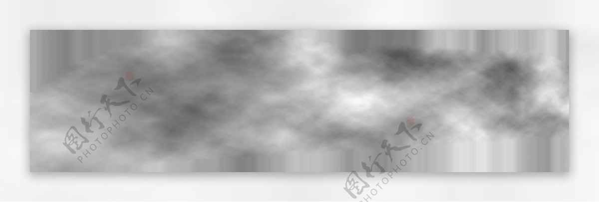 灰色水墨薄雾免抠png透明图层素材