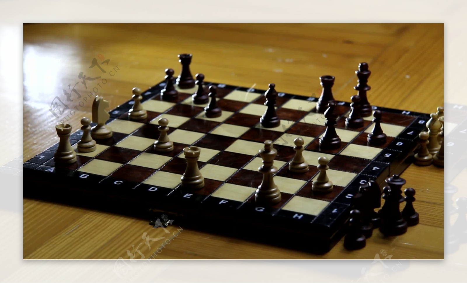 国际象棋的定格动画