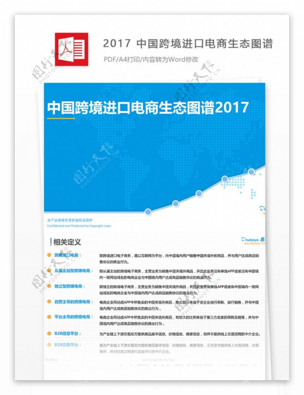 2017中国跨境进口电商生态图谱