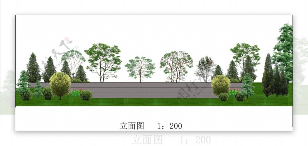 酒泉古文化广场节点2立面