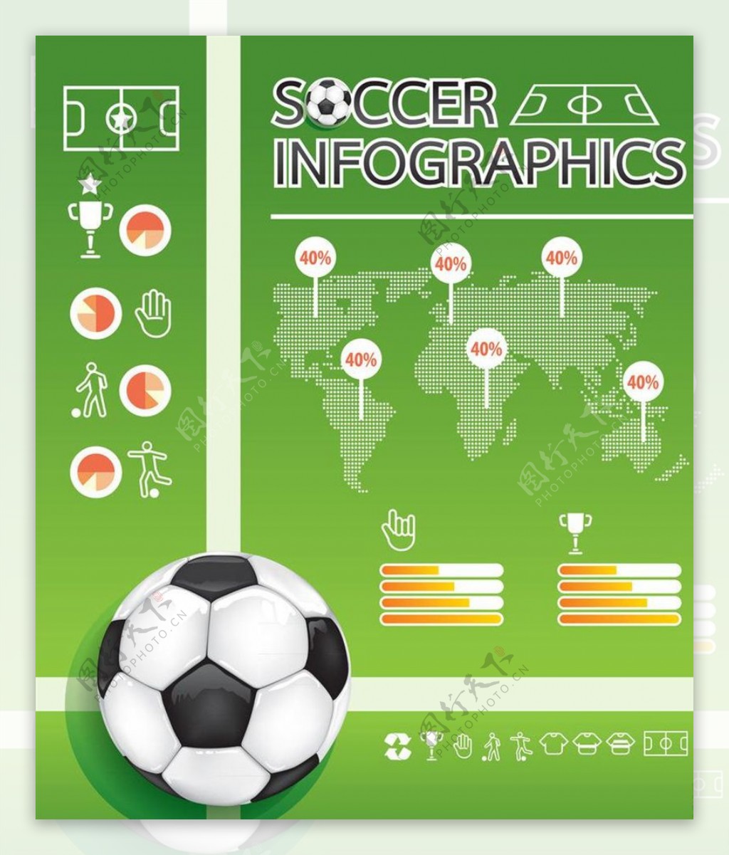 足球信息图表