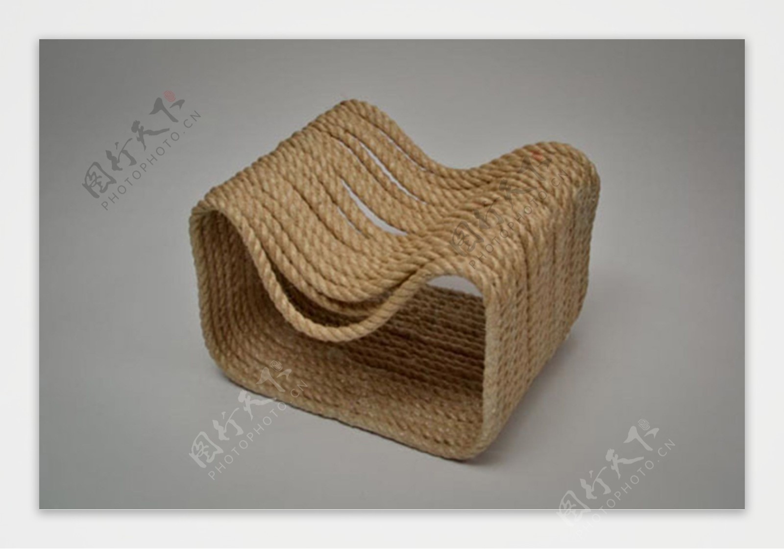 麻绳椅创意椅子凳子产品设计JPG