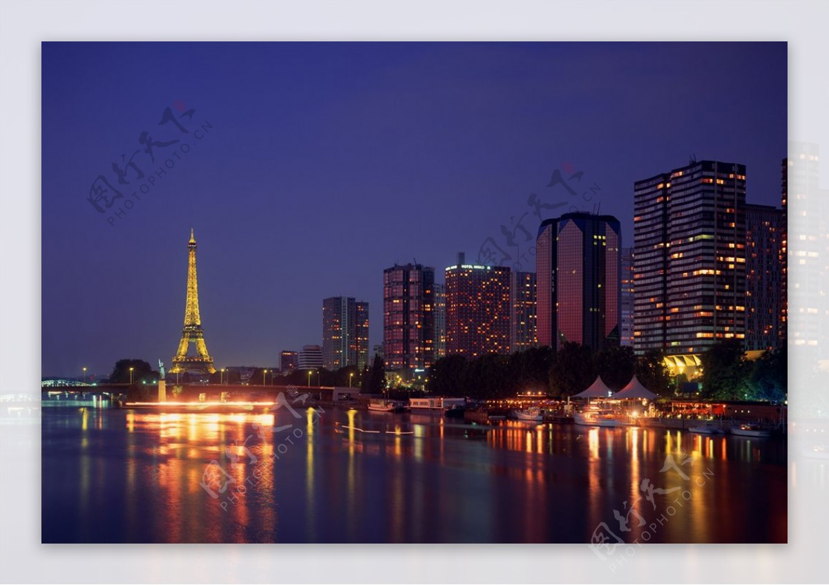 巴黎夜景
