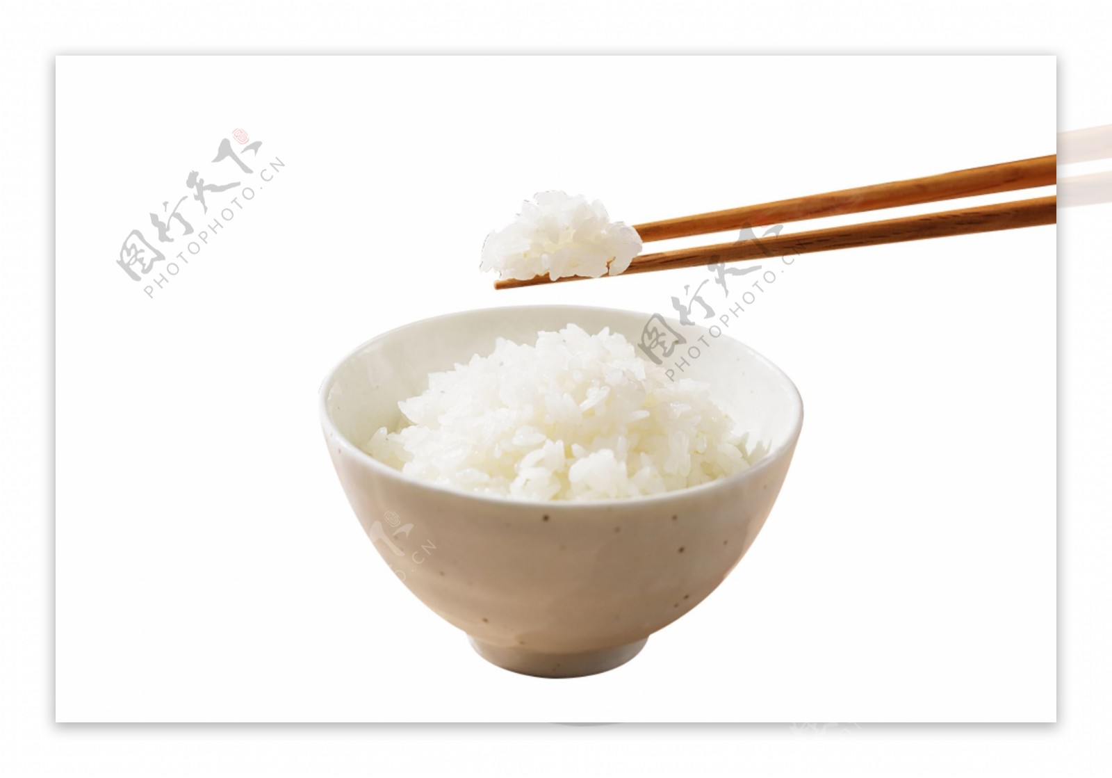 食物大米筷子五谷杂粮碗餐饮素材