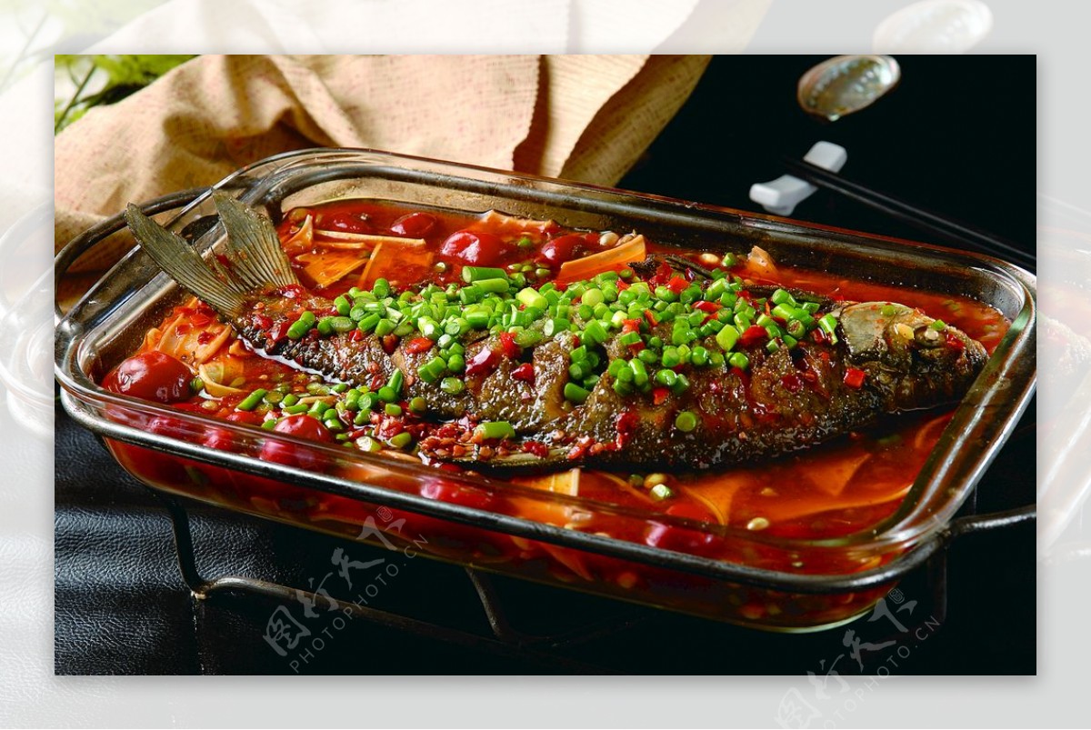 烤鱼文化烤鱼展板烤鱼系列