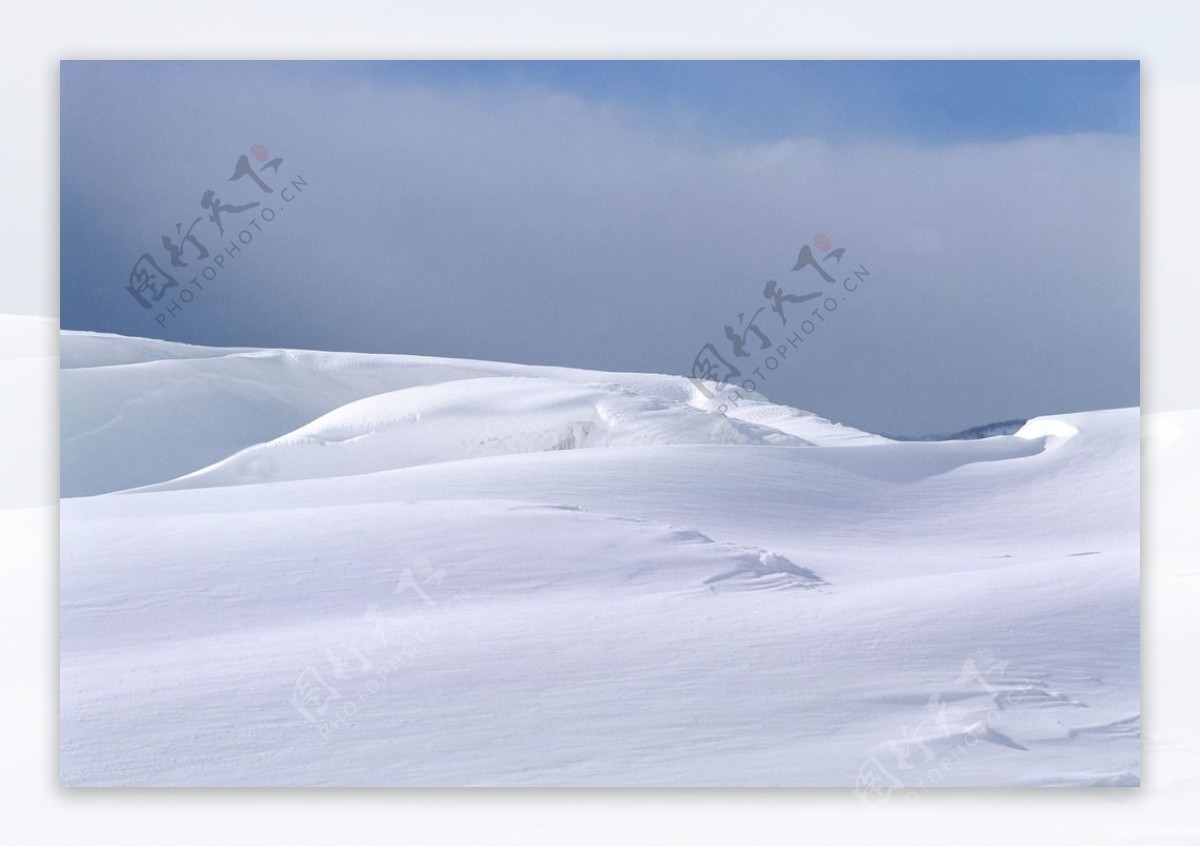 冰天雪地自然风景