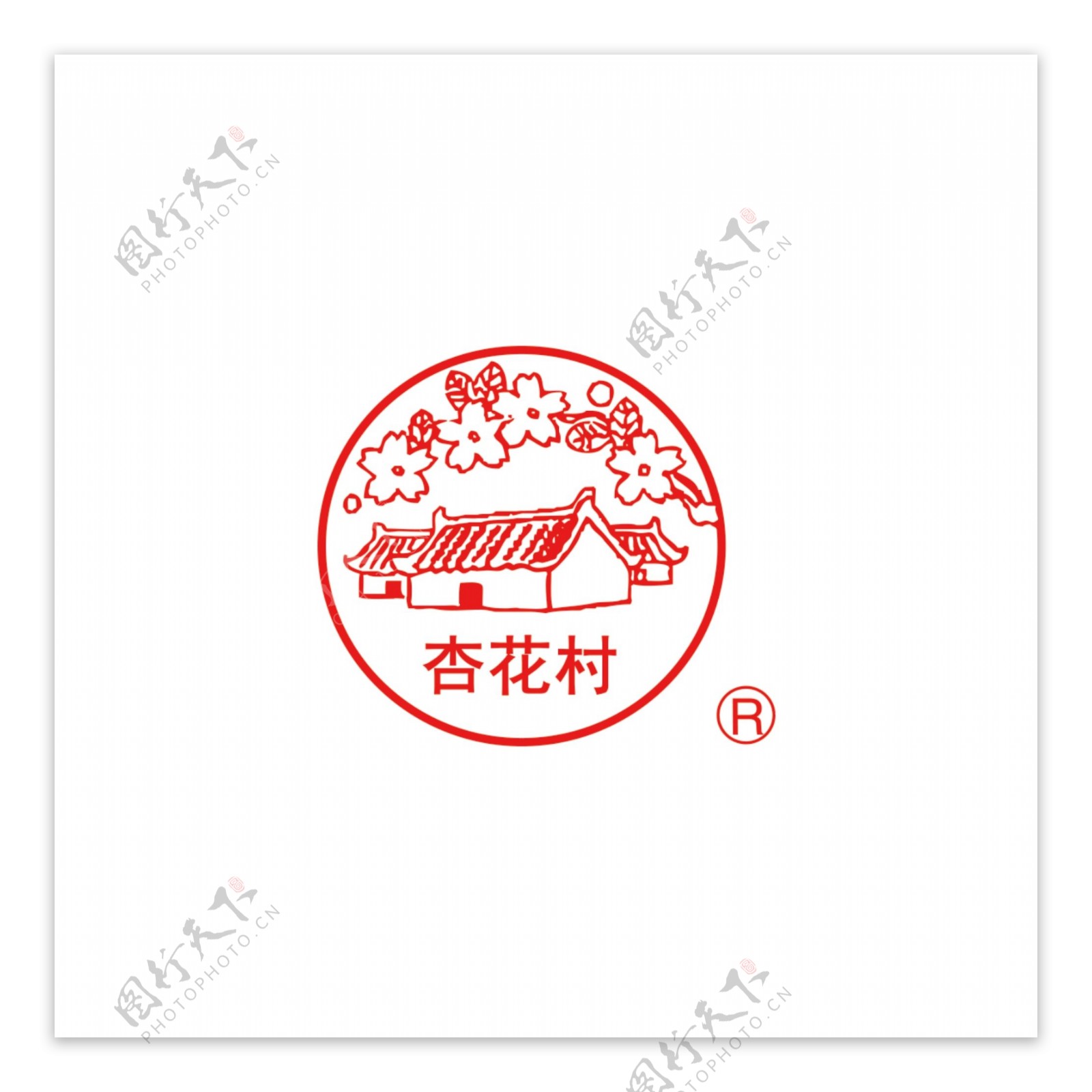 杏花村标志