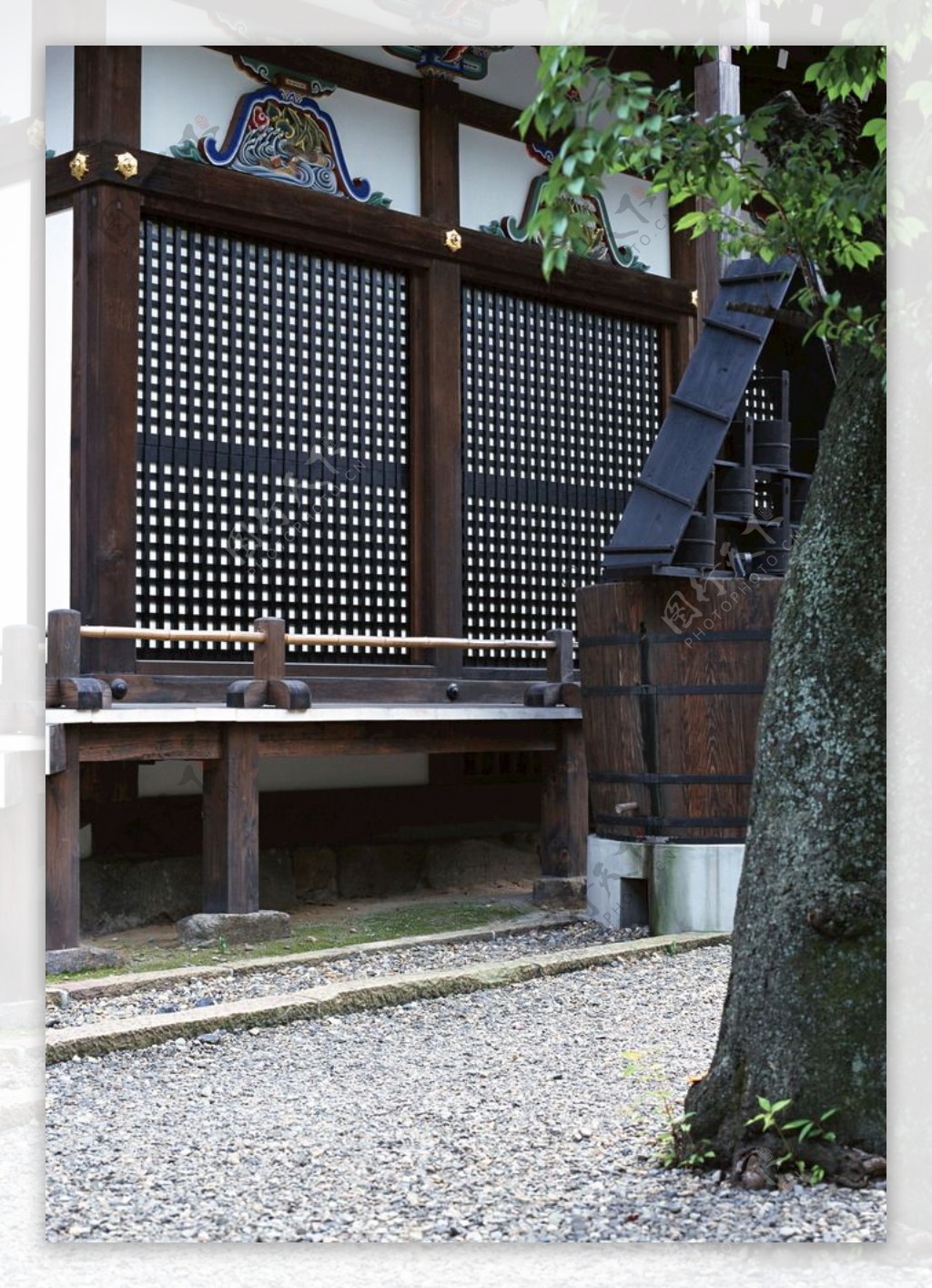 日本古建筑建筑风景房屋