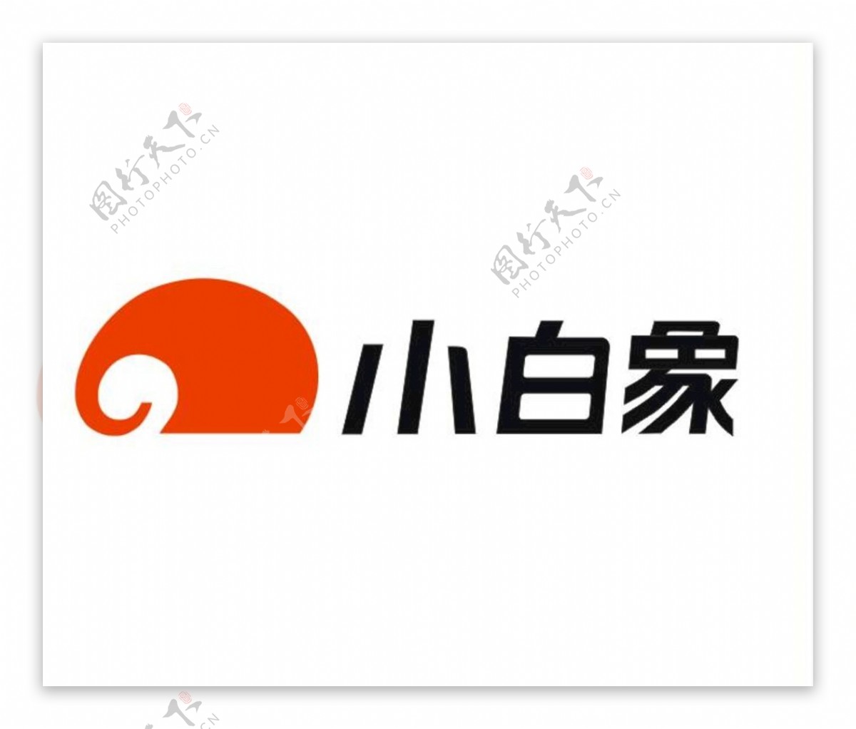 小白象logo