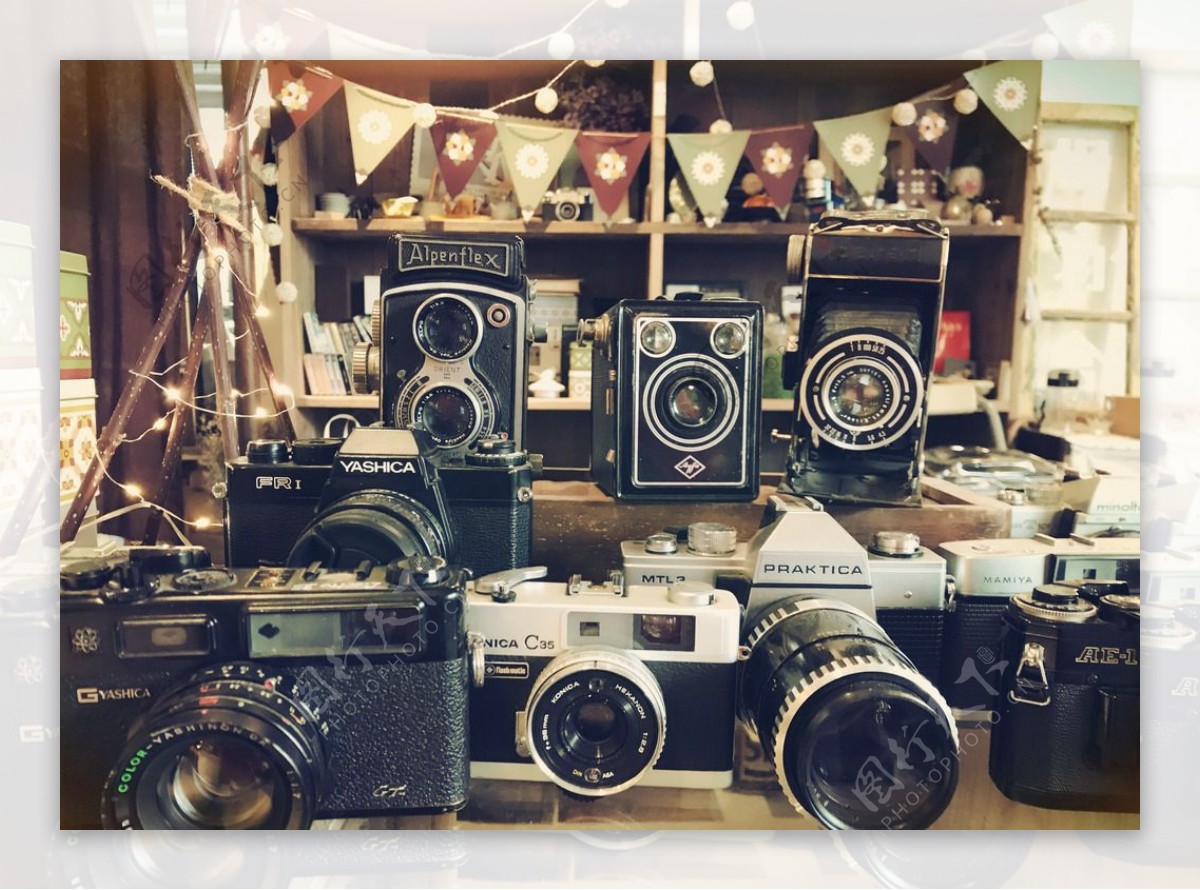 旧货店老相机