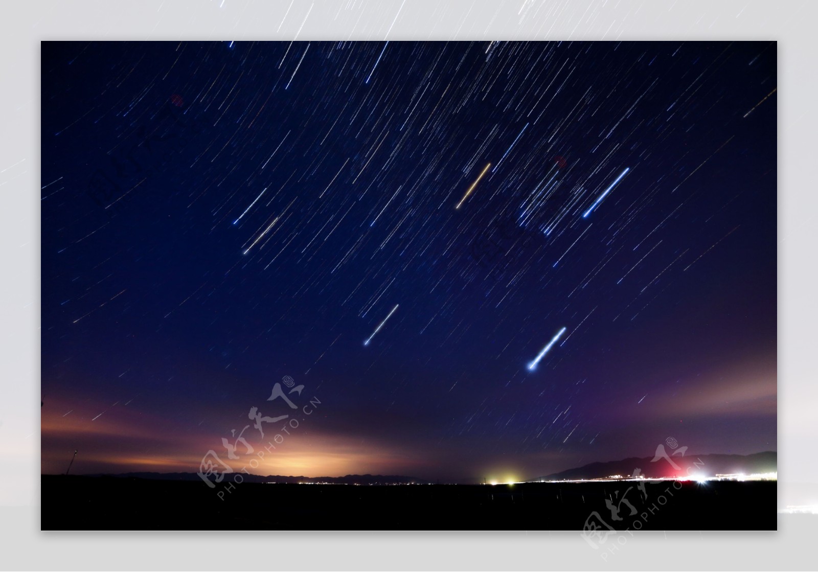 美丽的流星雨