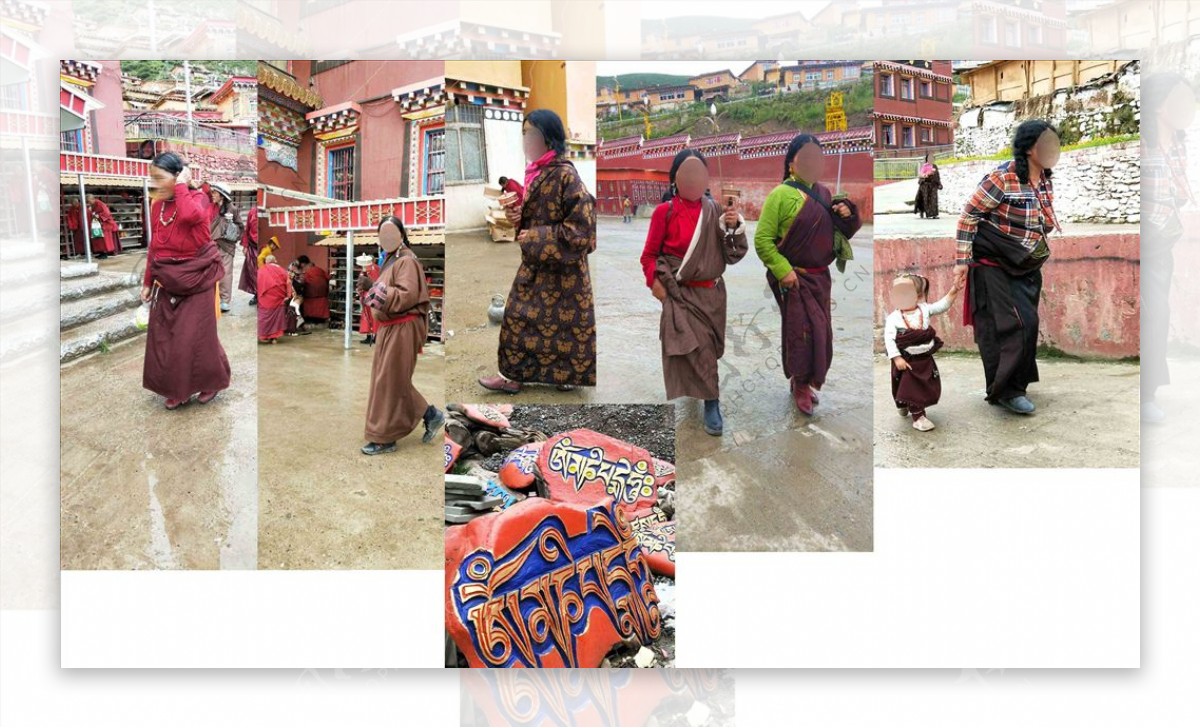 藏族女性服饰文化藏族风