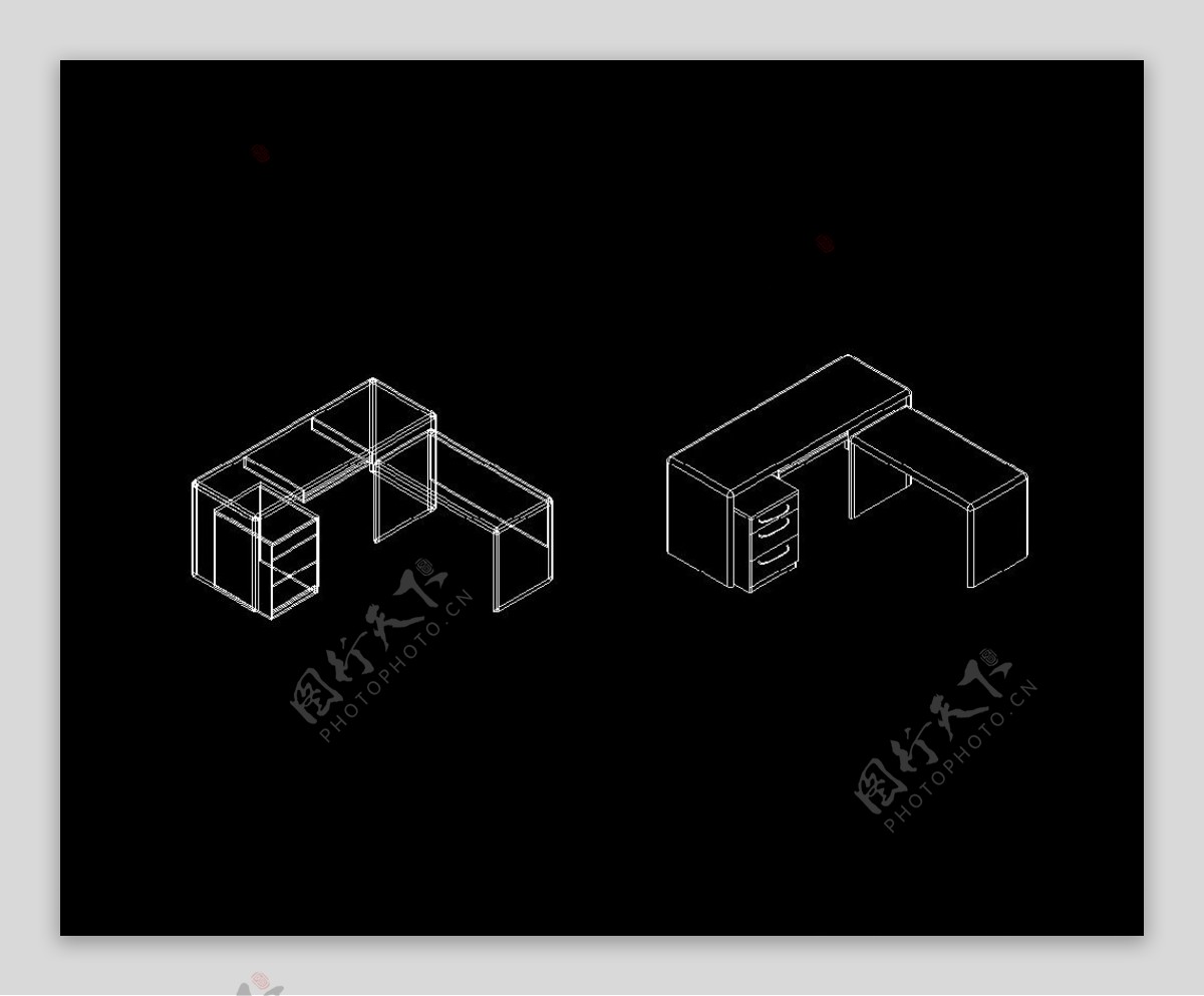 家具设计施工图家装CAD图纸