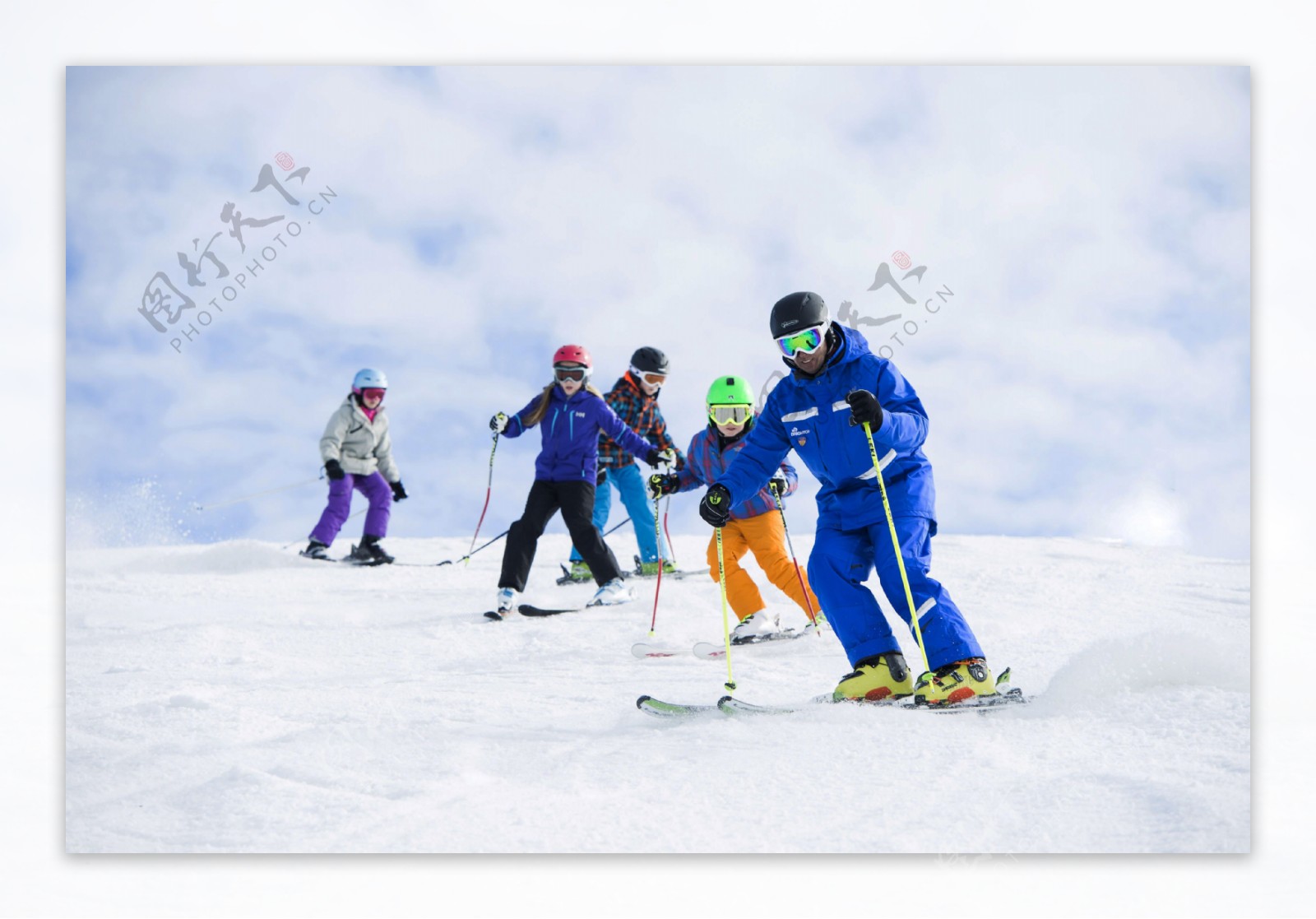 青少年儿童滑雪培训