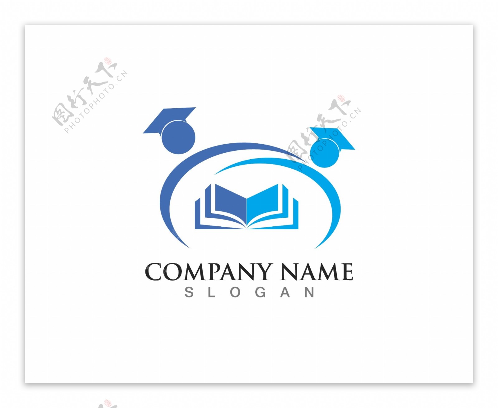 互联网领域教育标志标识大学logo