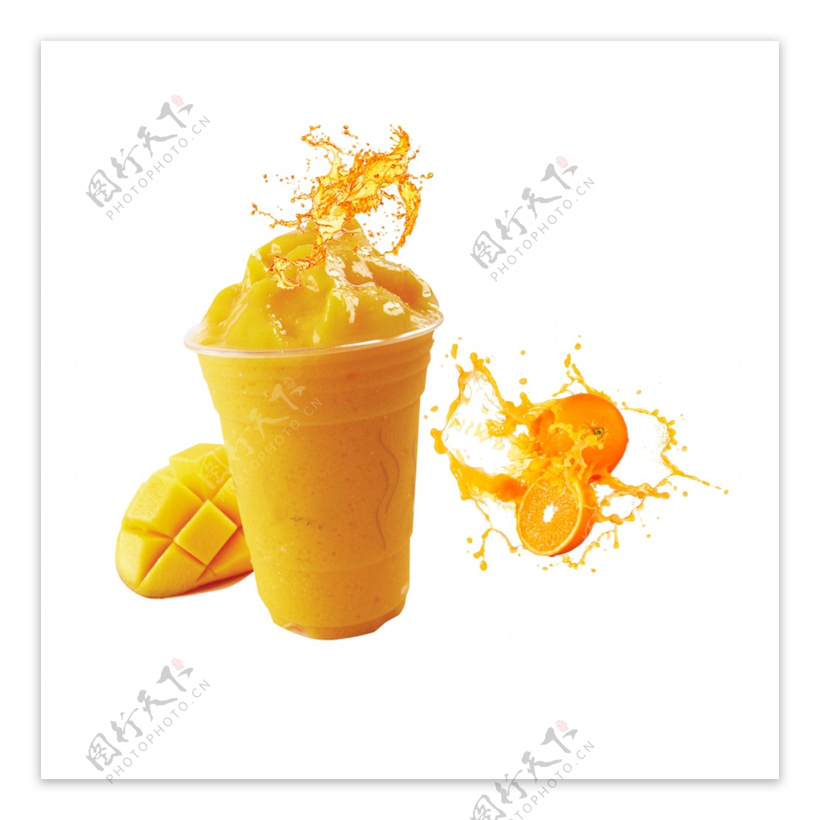橙汁芒果