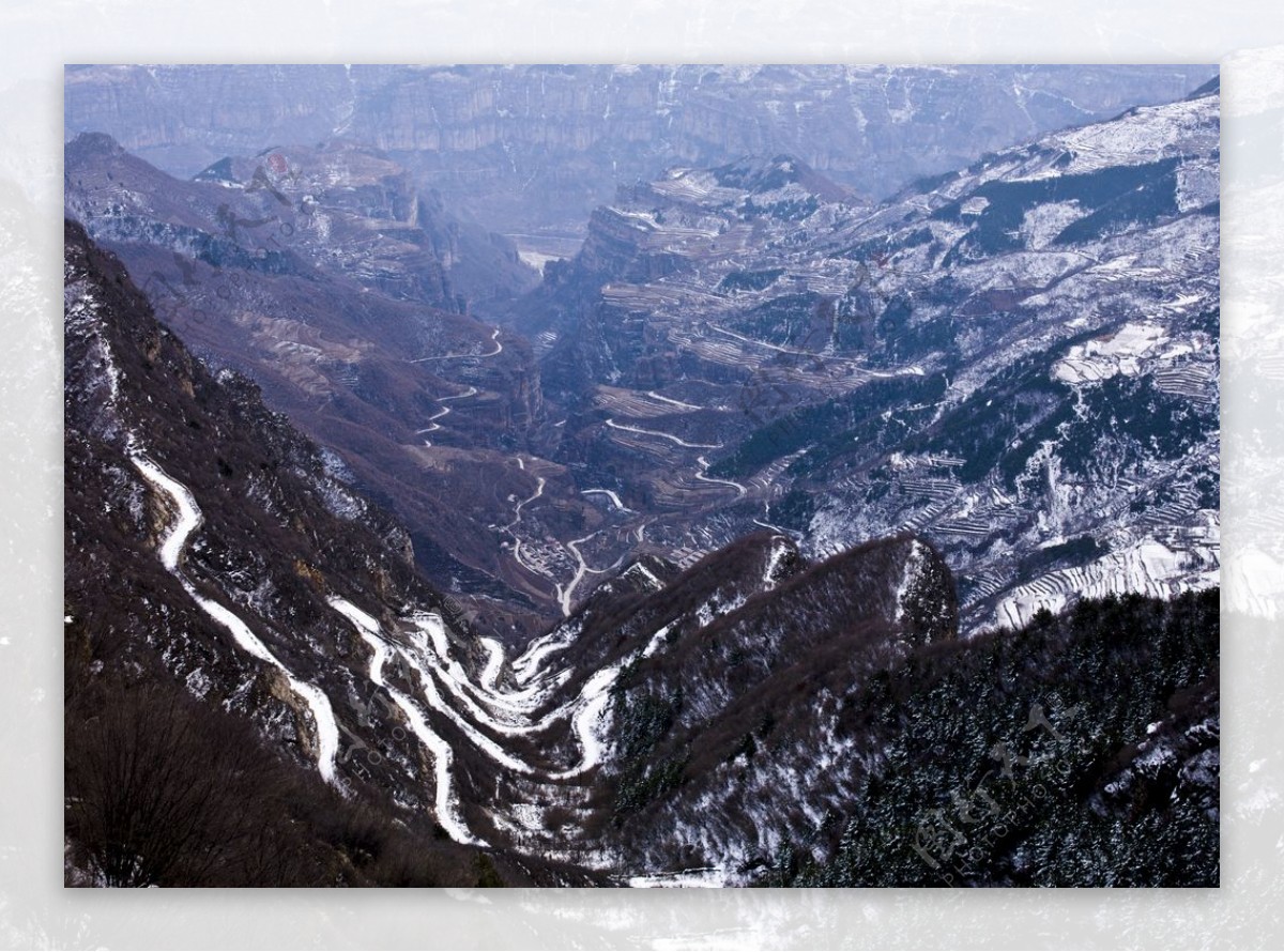 太行雪景