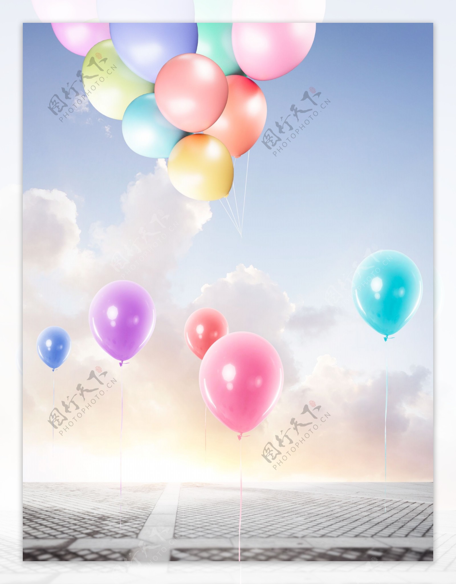 气球海报
