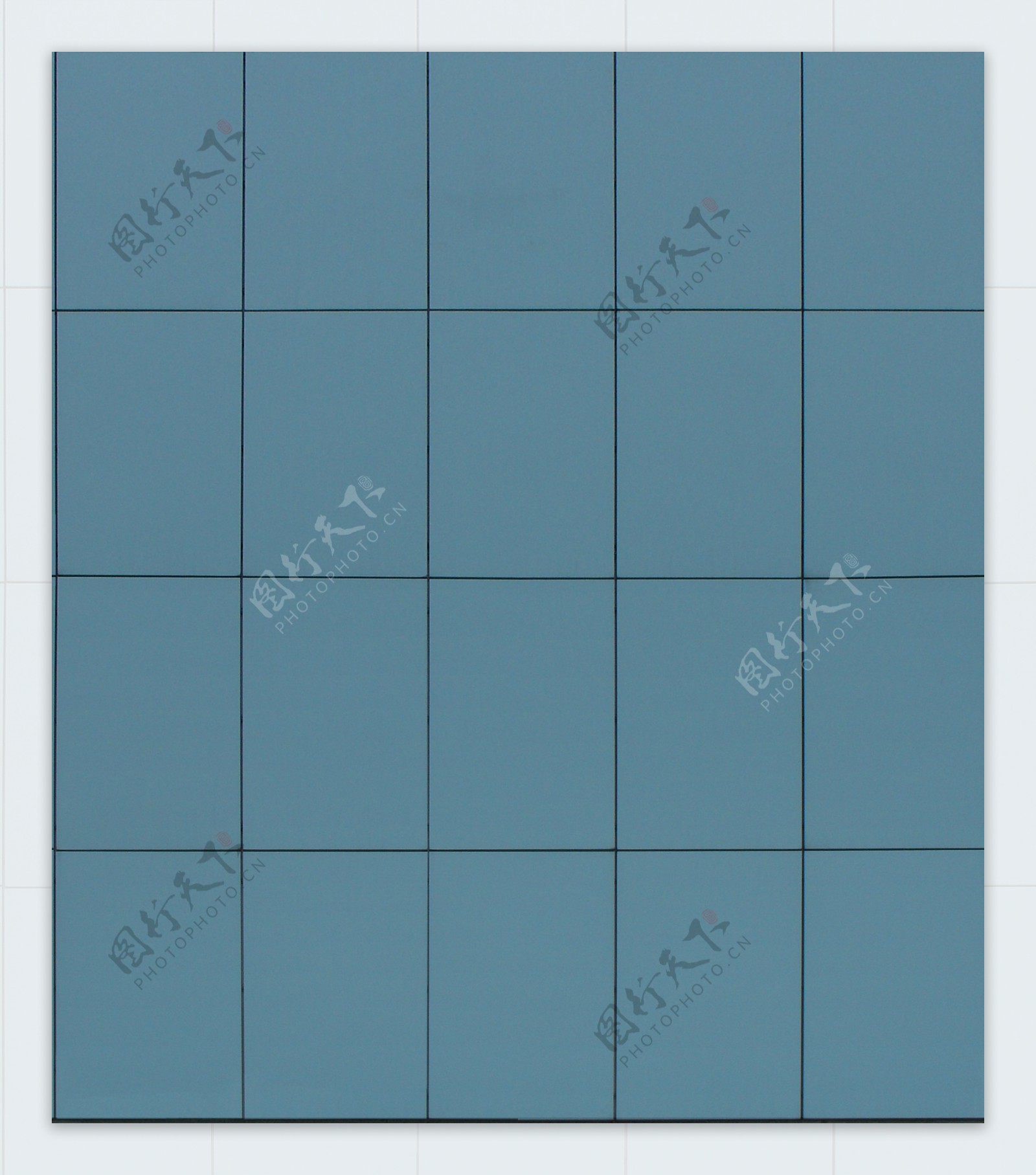 蓝色方形瓷砖材质贴图