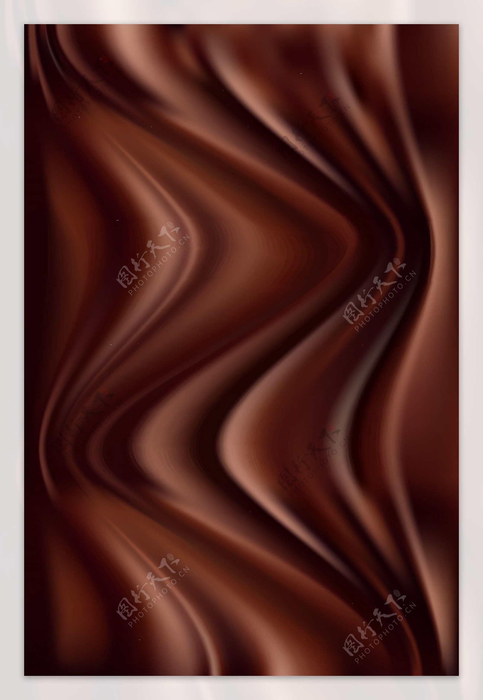 波纹巧克力素材