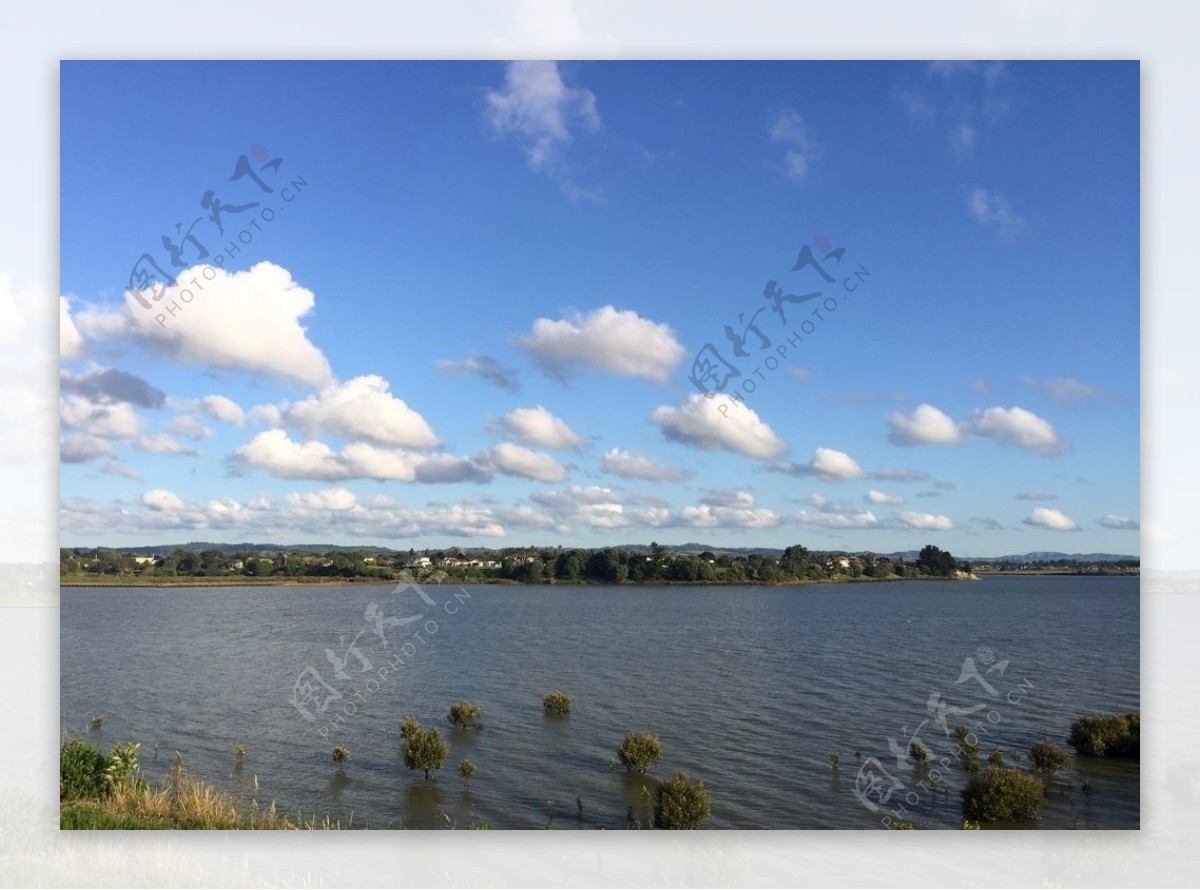 新西兰海边自然风景