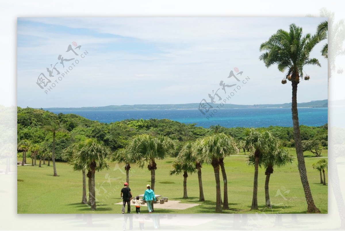 海边自然风光大海海水